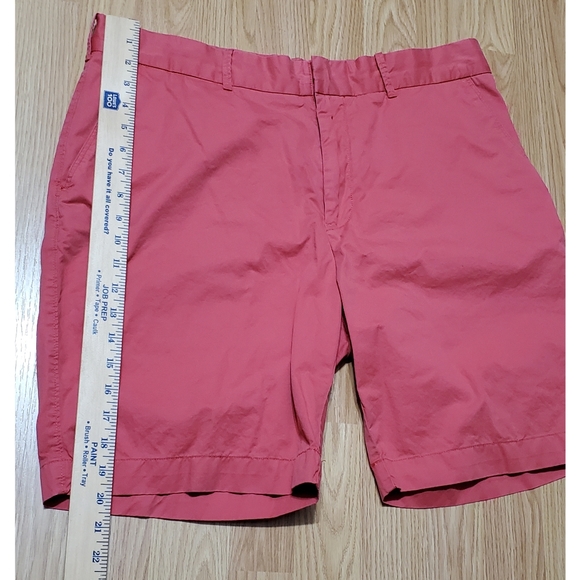 Polo Ralph Lauren golf mens size 36 flat front 9 in inseam chino shorts red - Picture 12 of 13